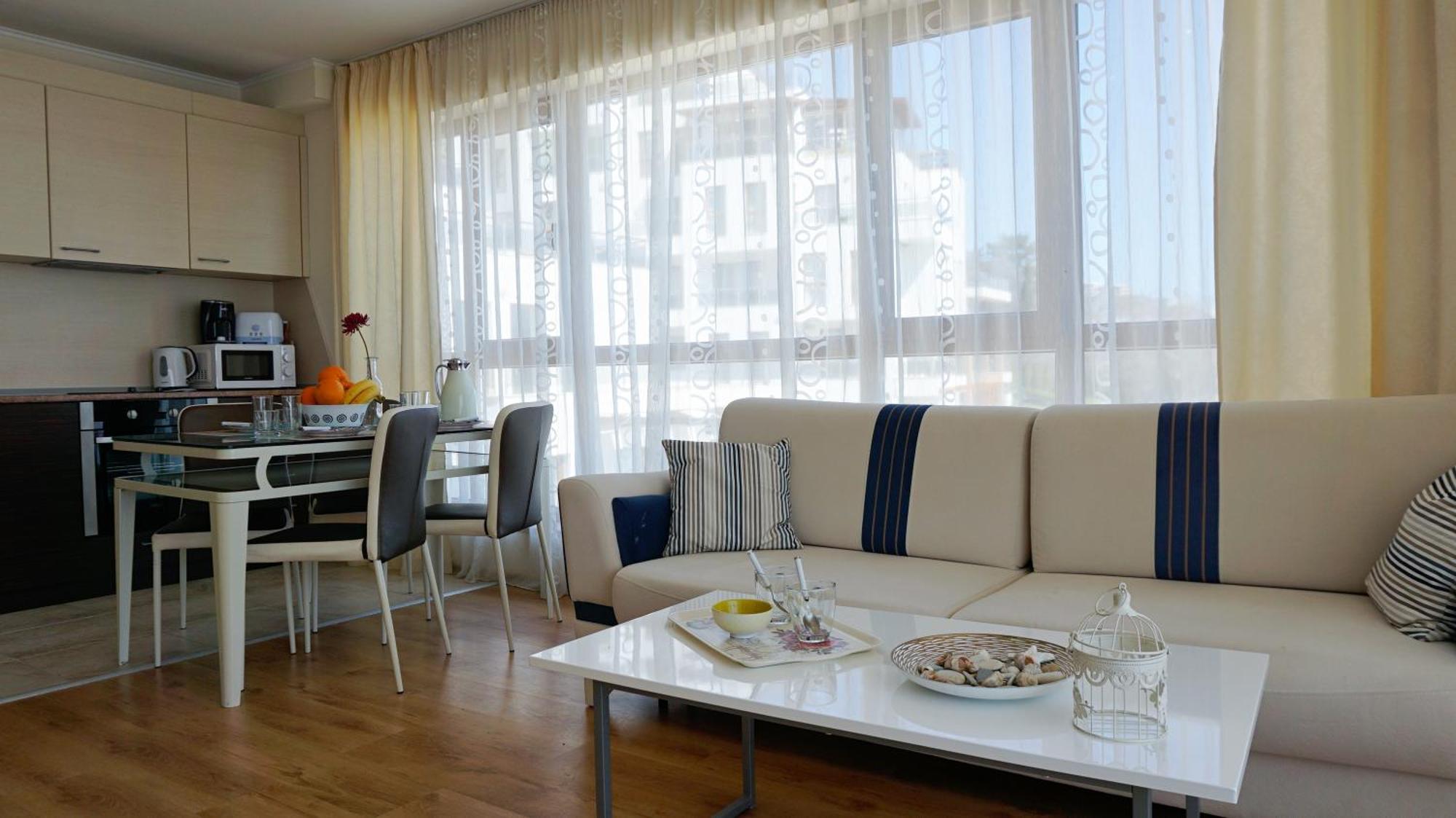 Апартаменти Бяла Клиф На Плажа - Apartments Byala Cliff First Line ภายนอก รูปภาพ