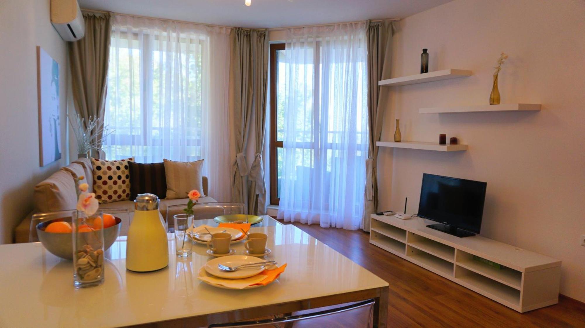 Апартаменти Бяла Клиф На Плажа - Apartments Byala Cliff First Line ภายนอก รูปภาพ