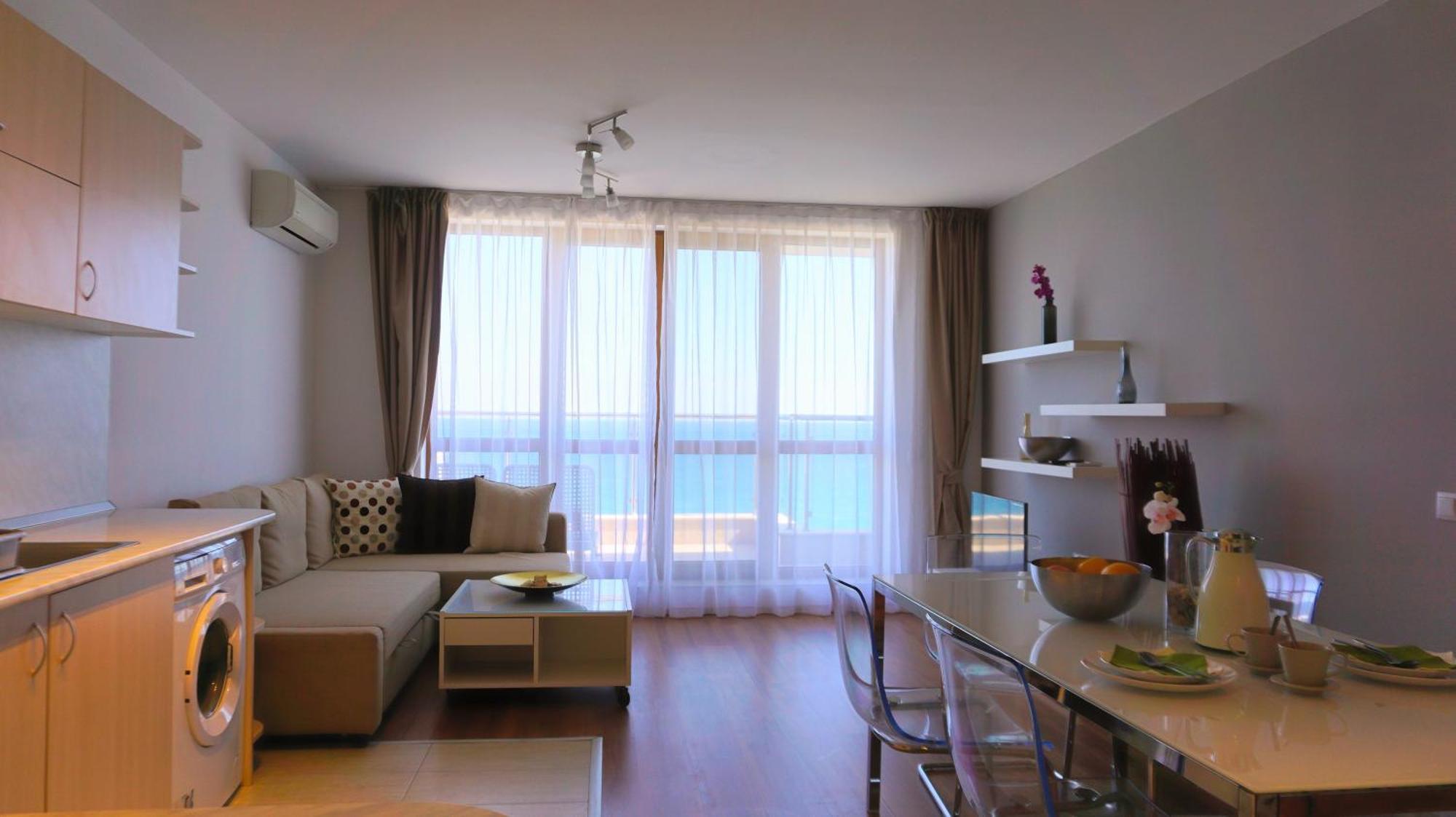 Апартаменти Бяла Клиф На Плажа - Apartments Byala Cliff First Line ภายนอก รูปภาพ