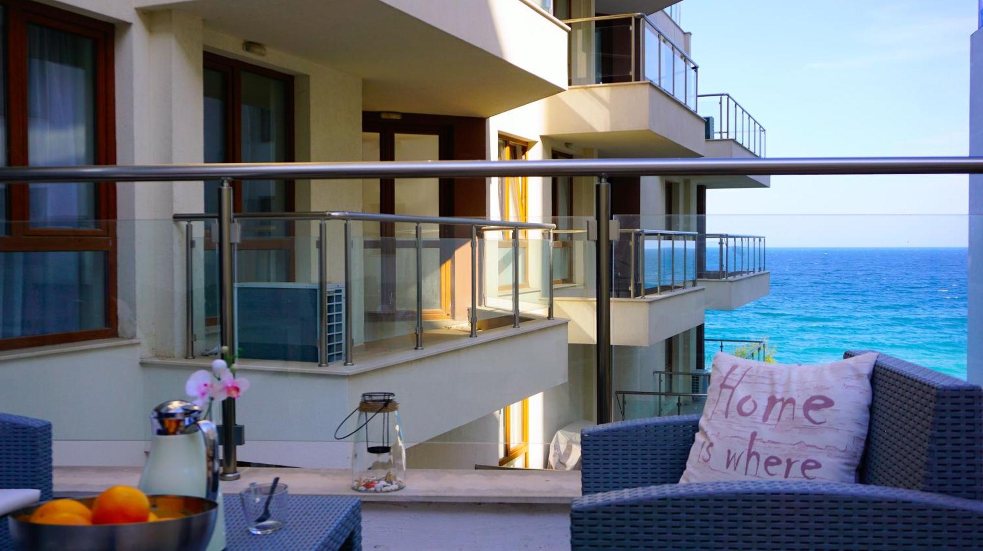 Апартаменти Бяла Клиф На Плажа - Apartments Byala Cliff First Line ภายนอก รูปภาพ