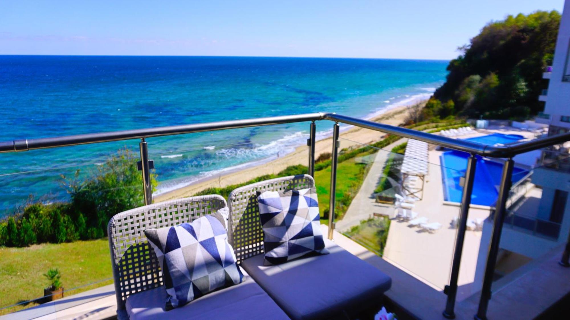 Апартаменти Бяла Клиф На Плажа - Apartments Byala Cliff First Line ภายนอก รูปภาพ